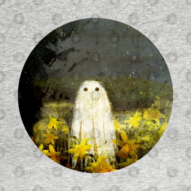 Walter Vintage style Ghost painting by KatherineBlowerDesigns